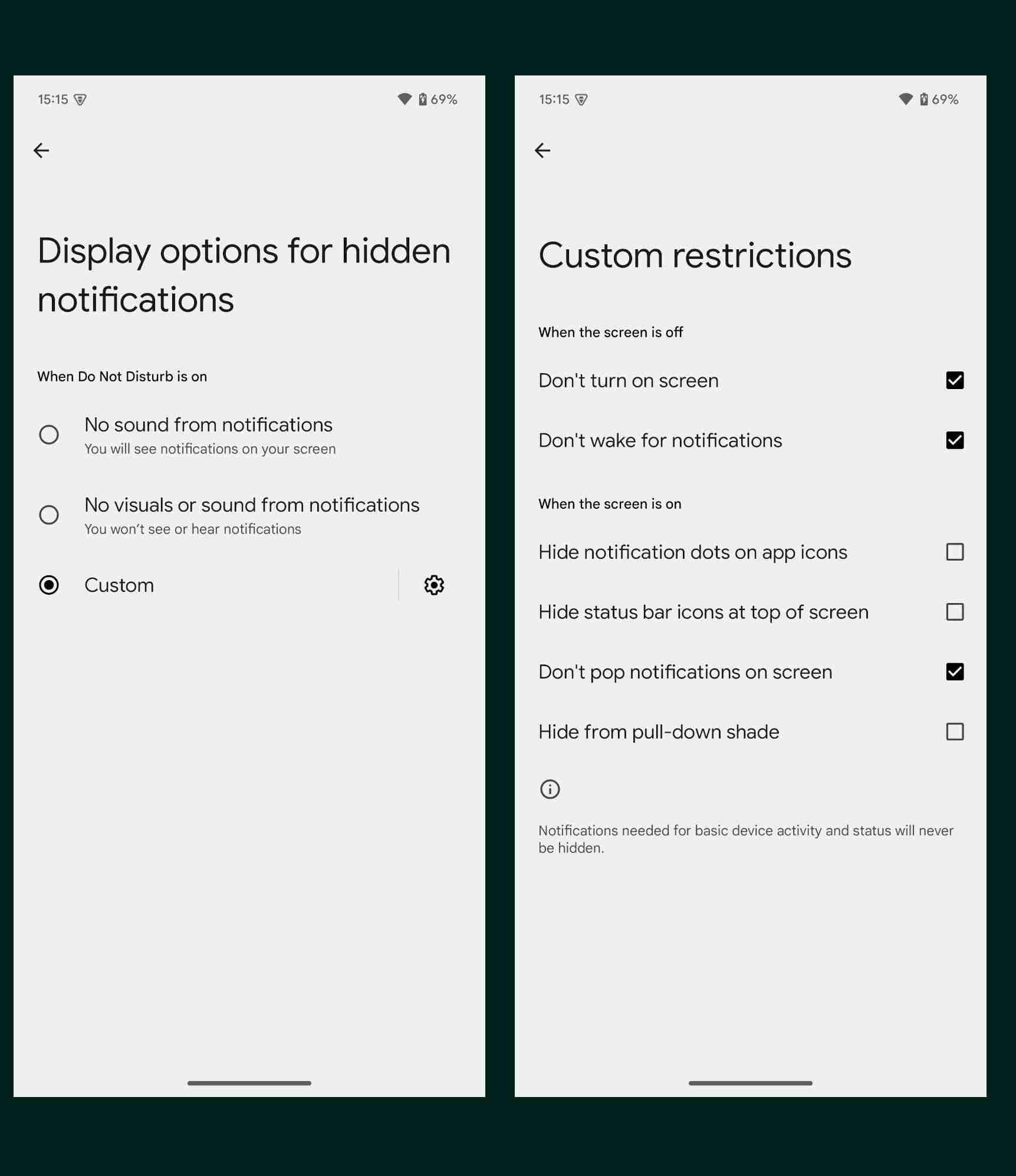谷歌安卓15增强“勿扰”模式，定制选项更丰富