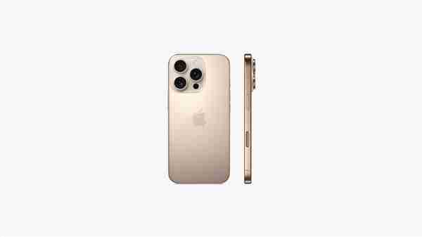 苹果推出沙漠色iPhone 16 Pro：淡金色效果 重回iPhone XS时代