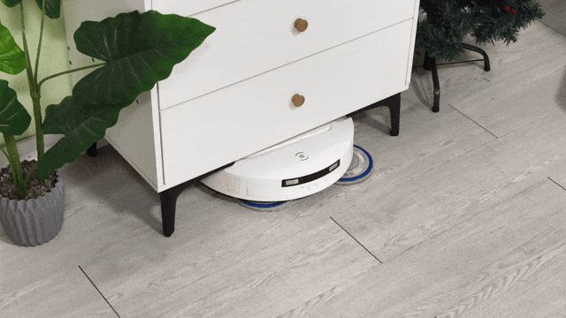 科沃斯地宝 T50 PRO：81mm 纤薄机身 + 边刷拖布双外扩，解决“进不去、够不着”清洁难题