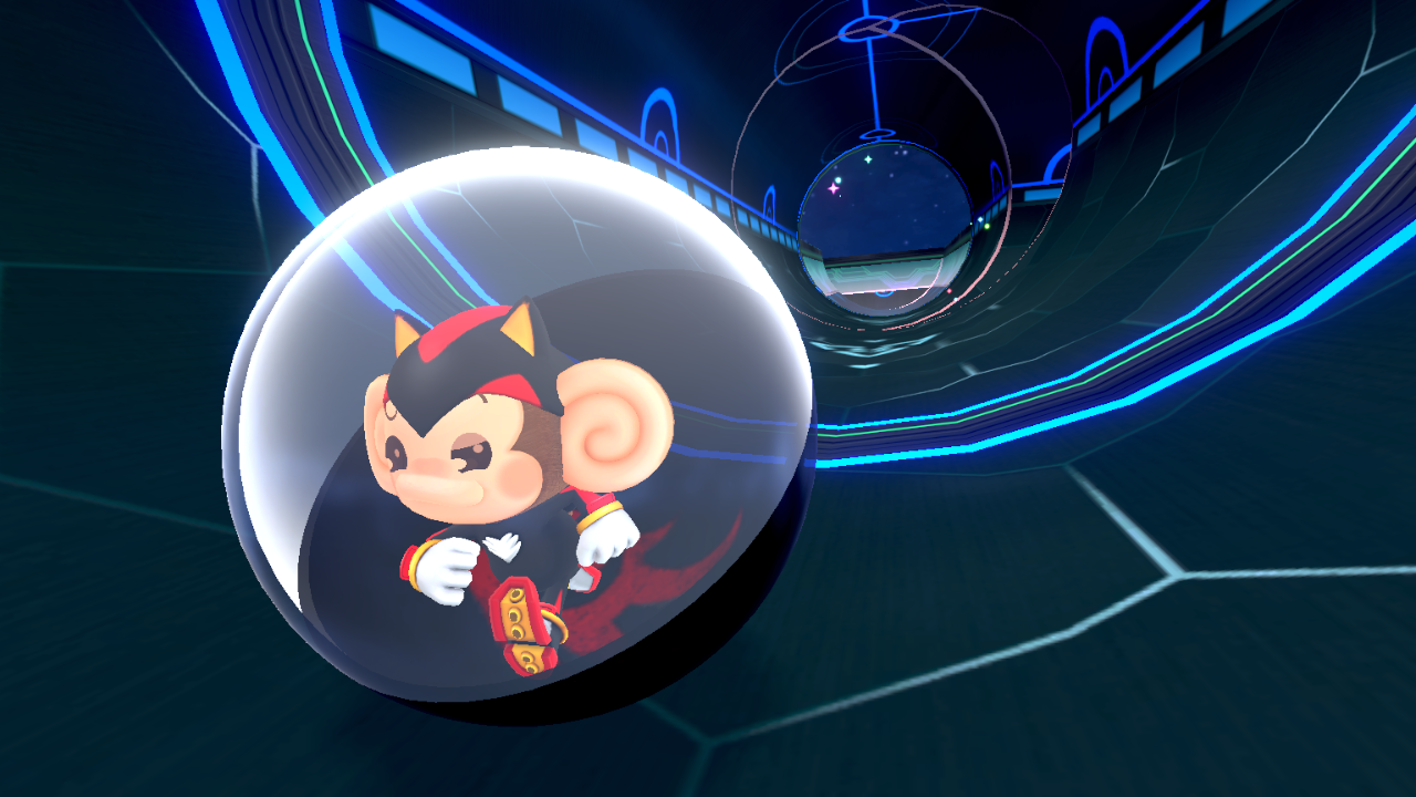 《超级猴子球 香蕉大乱斗》 发布DLC“世嘉通行证”中的阿克赛尔、比特以及世嘉装扮配件礼包