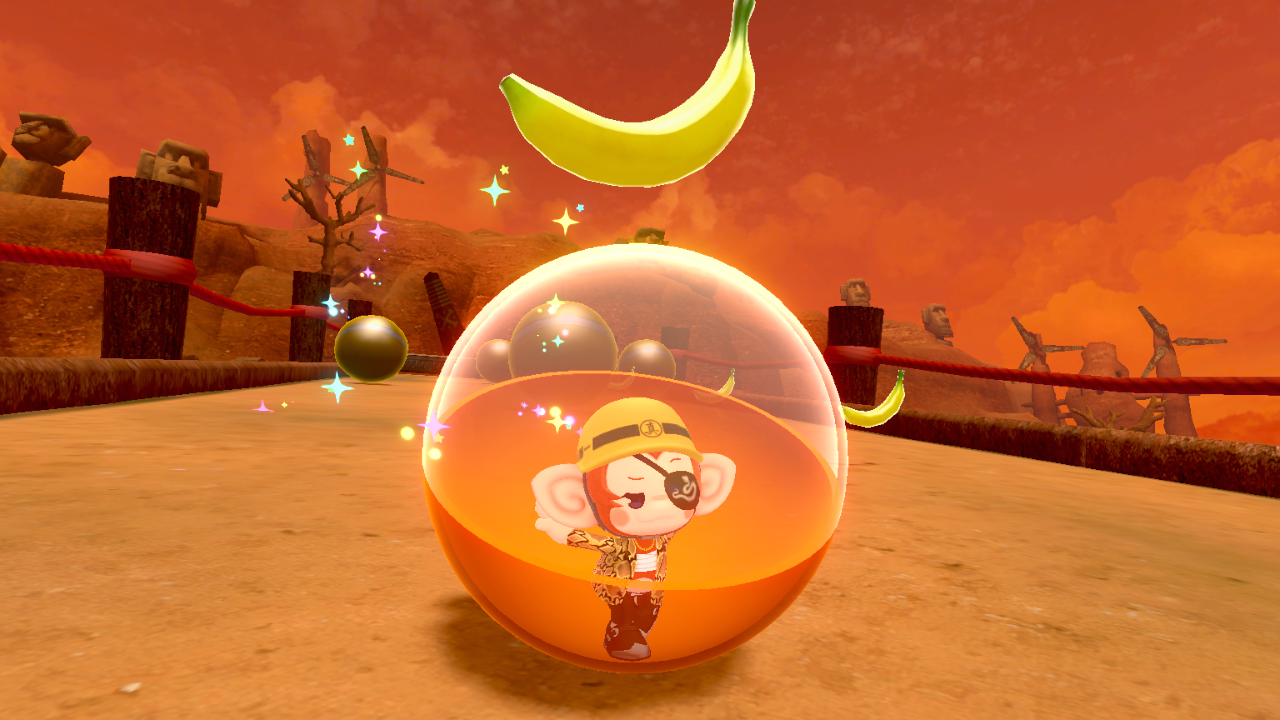 《超级猴子球 香蕉大乱斗》 发布DLC“世嘉通行证”中的阿克赛尔、比特以及世嘉装扮配件礼包