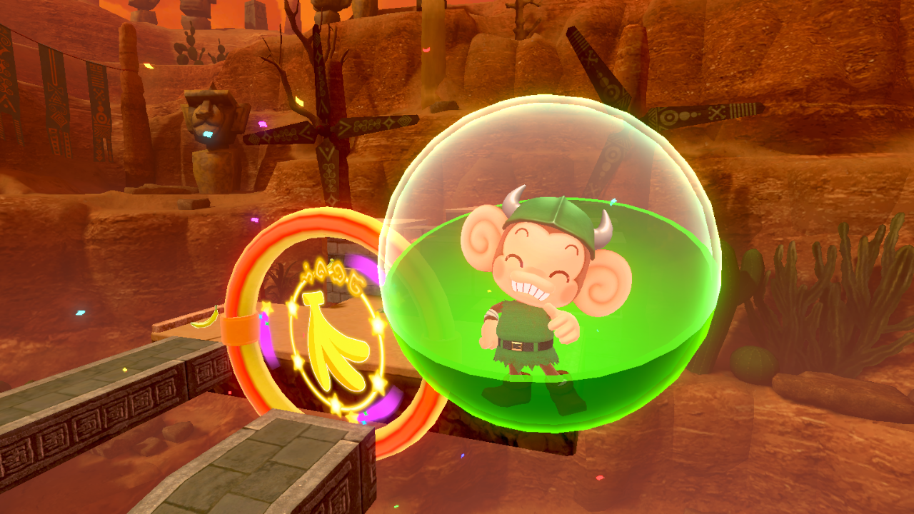 《超级猴子球 香蕉大乱斗》 发布DLC“世嘉通行证”中的阿克赛尔、比特以及世嘉装扮配件礼包