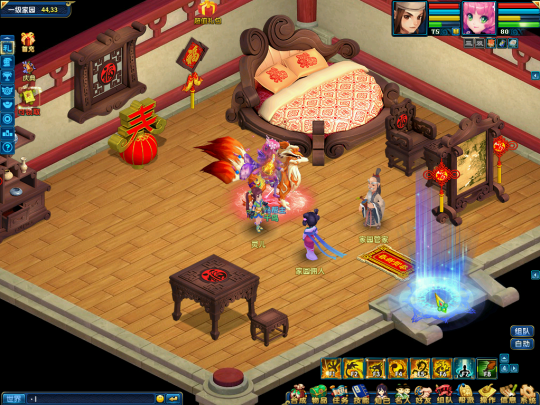 江湖有家幸福满园 《盖世豪侠ol》家园系统给你一个温暖的家