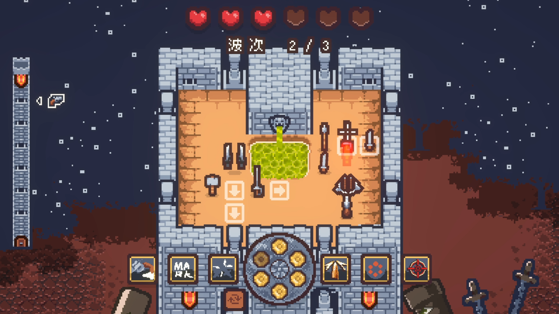 哥们，“塔”怎么还能现盖的？肉鸽策略游戏《刀剑竞技场》线上免费开测