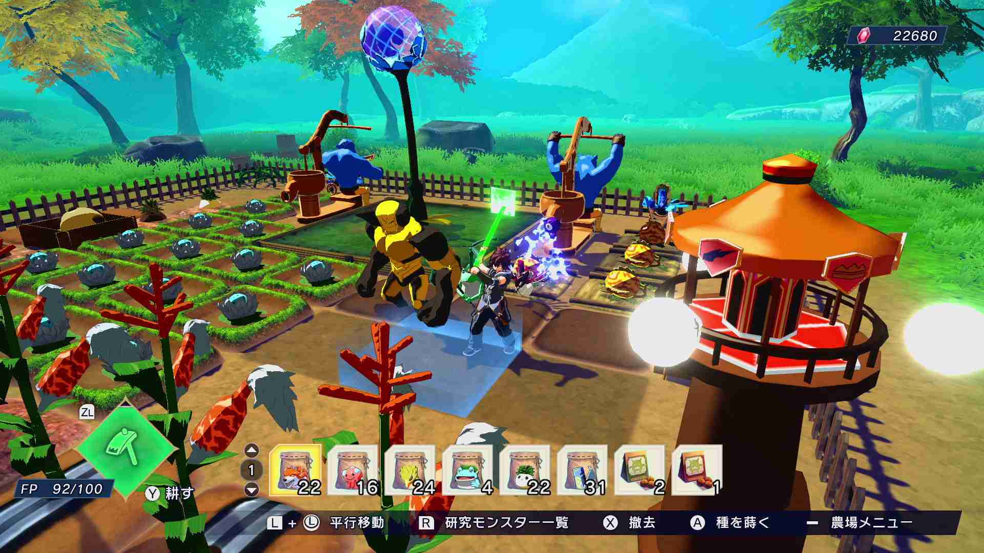 全新动作游戏《魔农传记FARMAGIA》现已在eShop开启预购