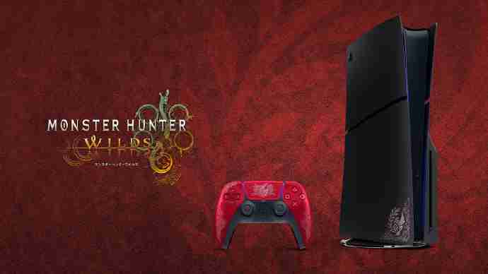 PlayStation将推出《怪物猎人荒野》PS5限定版主机外壳与手柄