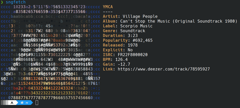 Sngfetch – 用于 CLI 的 Shazam