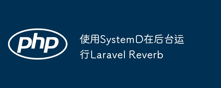使用systemd在后台运行laravel reverb