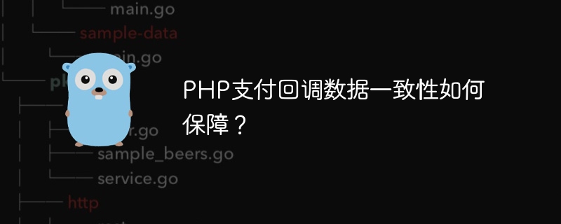 PHP支付回调数据一致性如何保障？