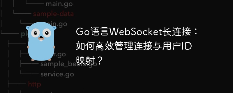 Go语言WebSocket长连接：如何高效管理连接与用户ID映射？
