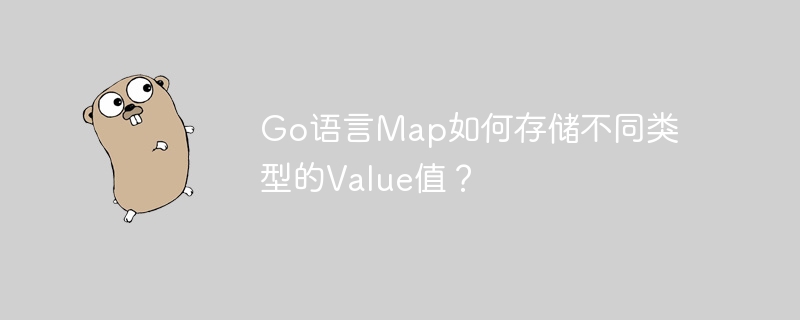 Go语言Map如何存储不同类型的Value值？