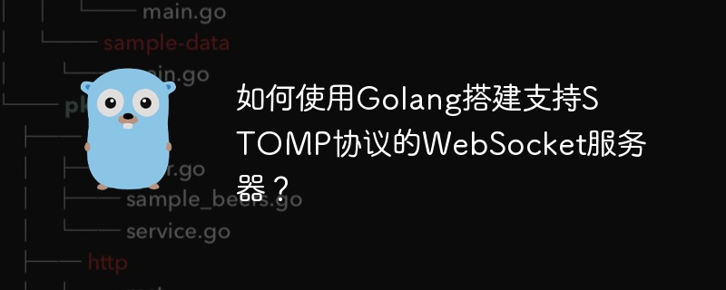 如何使用Golang搭建支持STOMP协议的WebSocket服务器？
