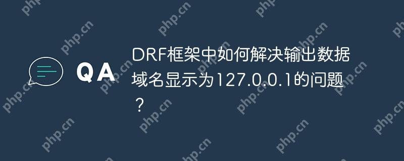 drf框架中如何解决输出数据域名显示为127.0.0.1的问题？