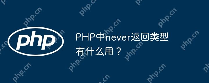 PHP中never返回类型有什么用？