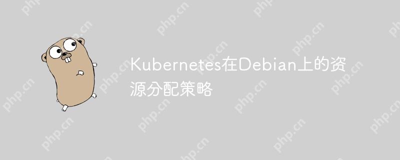 Kubernetes在Debian上的资源分配策略