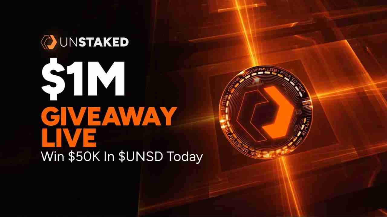 Unstaked的100万美元赠品和5美元的价格预测驱动器购买Rush！