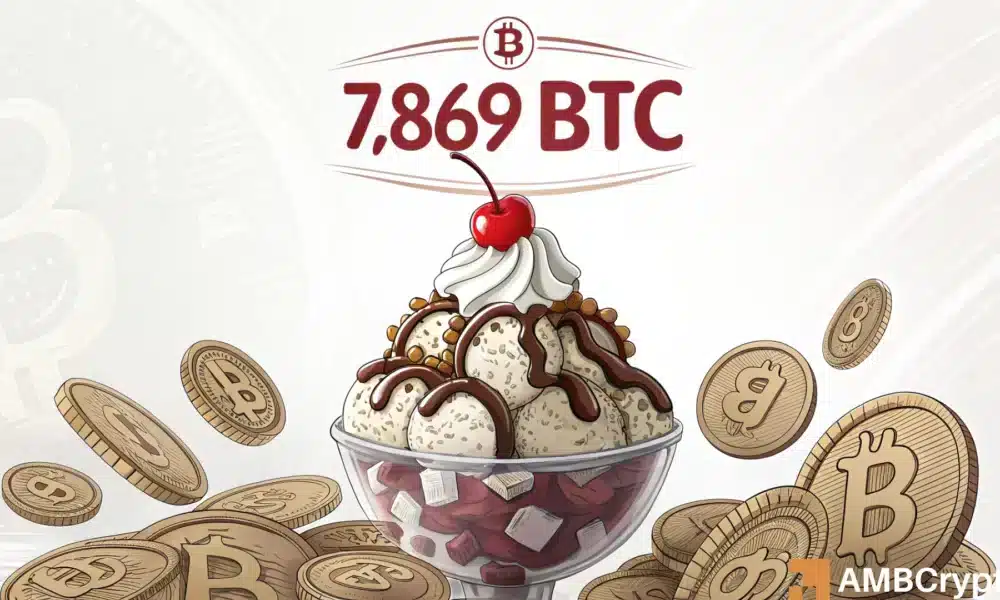 美国现货比特币[BTC] ETF刚刚在一个月内记录了最大的单日流入 - 增加了7,869 BTC