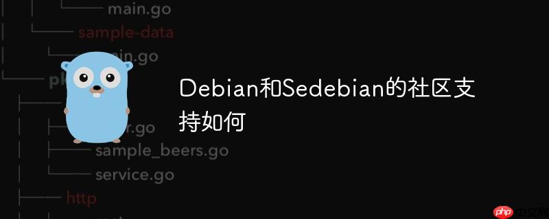 Debian和Sedebian的社区支持如何