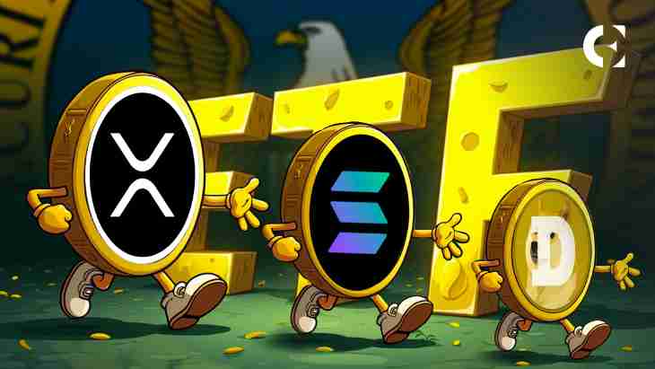 在较早的斑点比特币和以太坊ETF批准之后，XRP，Solana（Sol），Dogecoin（Doge），Cardano（Ada）和Litecoin（LTC）等主要山寨币都在美国批准管道中