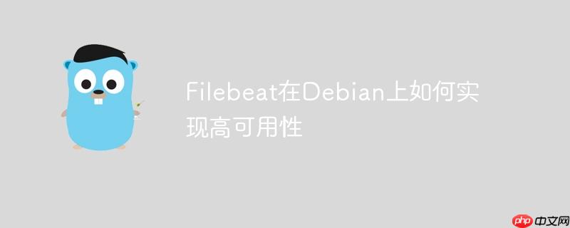 Filebeat在Debian上如何实现高可用性
