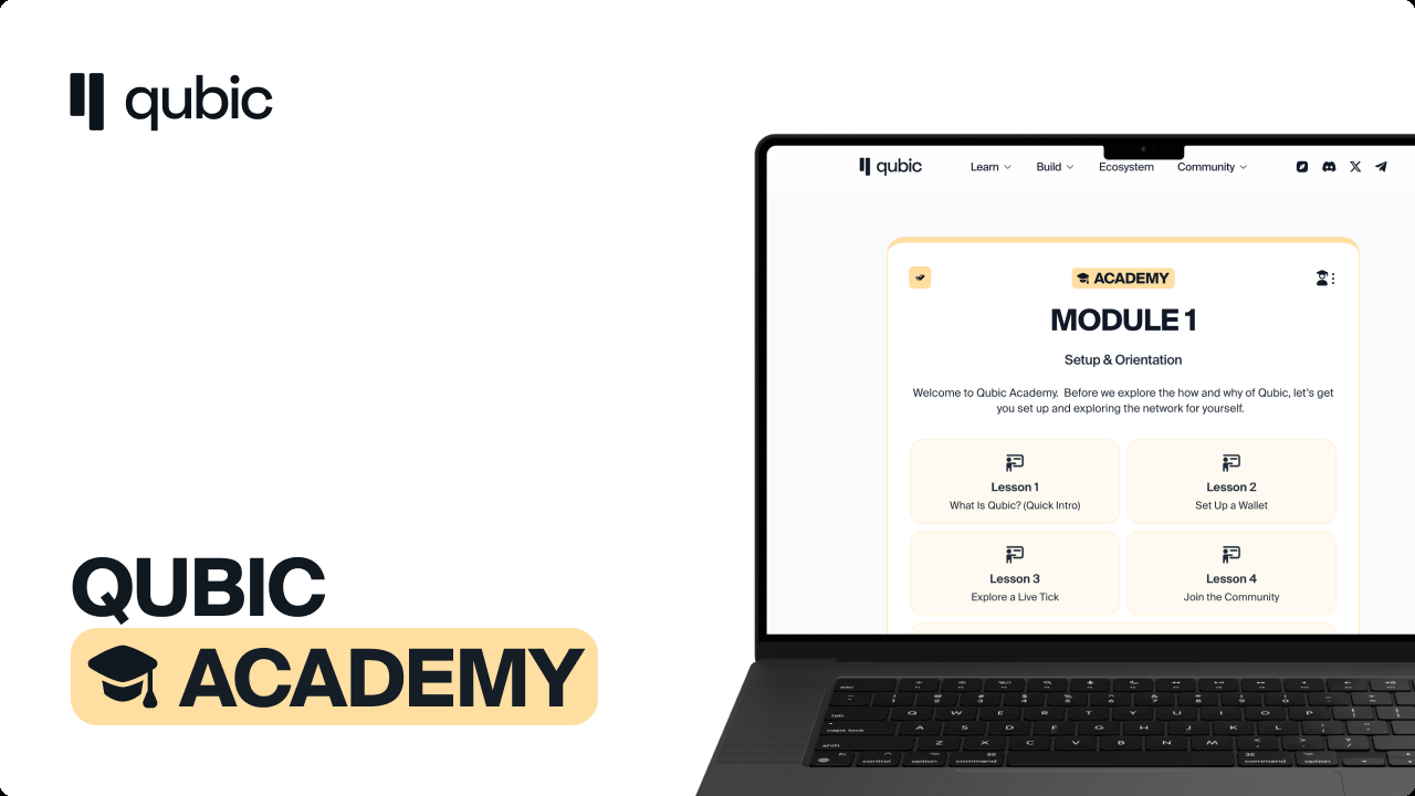 Qubic启动链上学习平台以支持生态系统增长