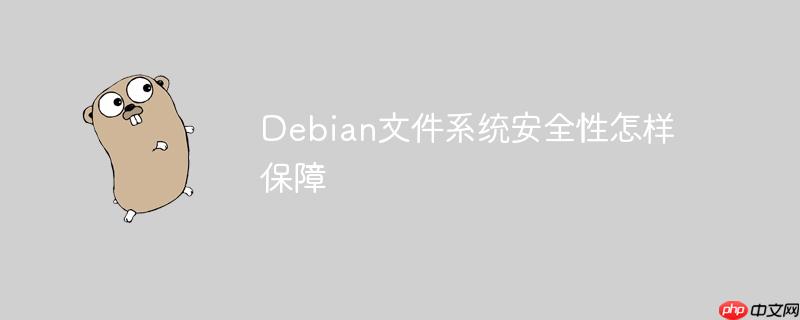 Debian文件系统安全性怎样保障