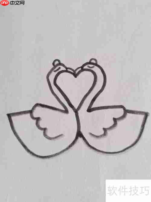 如何快速掌握天鹅简笔画技巧？