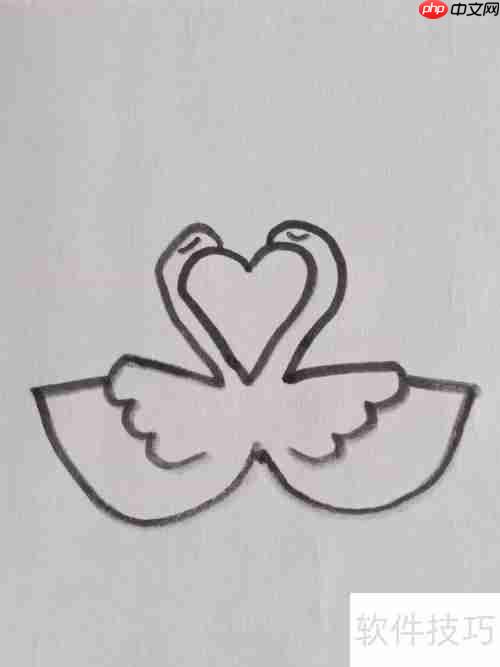 如何快速掌握天鹅简笔画技巧？