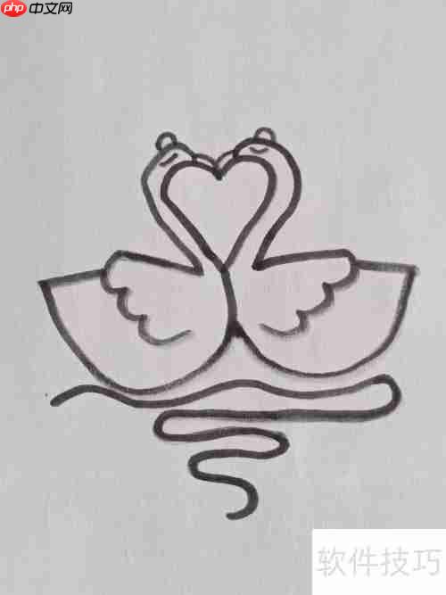 如何快速掌握天鹅简笔画技巧？