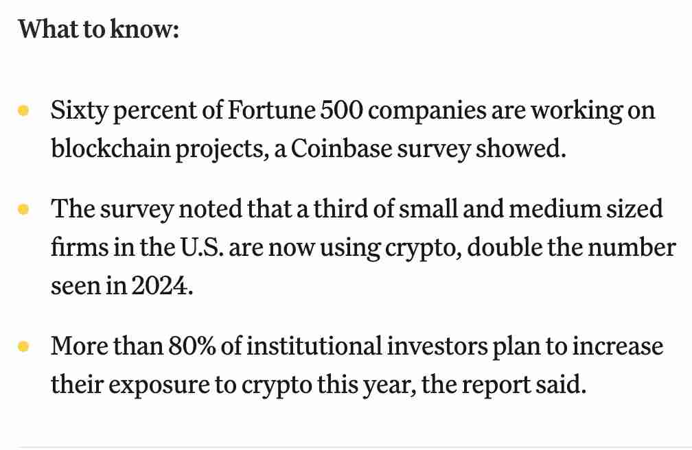 财富500号区块链采用达到临界质量