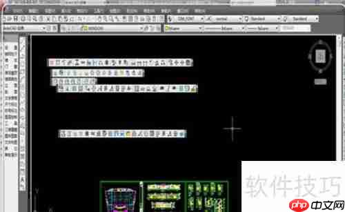 天正电气菜单栏调出方法