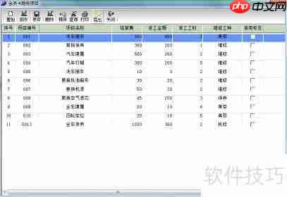汽车美容维修管理系统应具备哪些功能