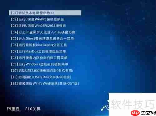 U深度V2.0：U盘启动磁盘低级格式化教程