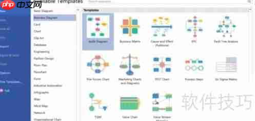 亿图流程图制作软件绘制流程图的操作步骤指南