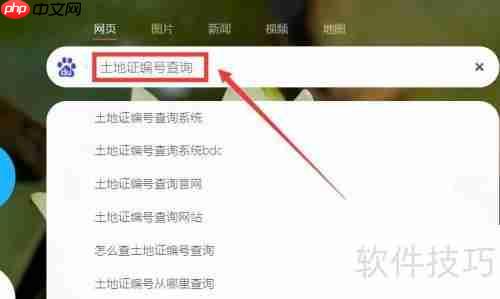 土地证编号查询系统：便捷查询新方式