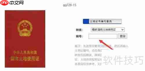 土地证编号查询系统：便捷查询新方式