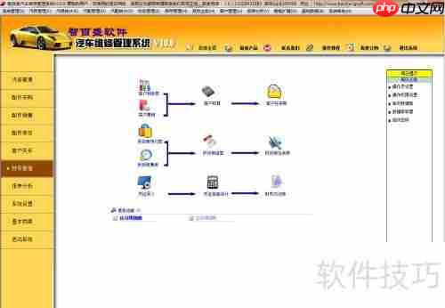 汽车维修管理软件平台的功能介绍
