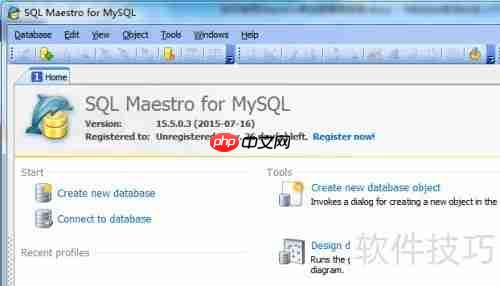 Maestro导出PDF格式数据库表报告的方法