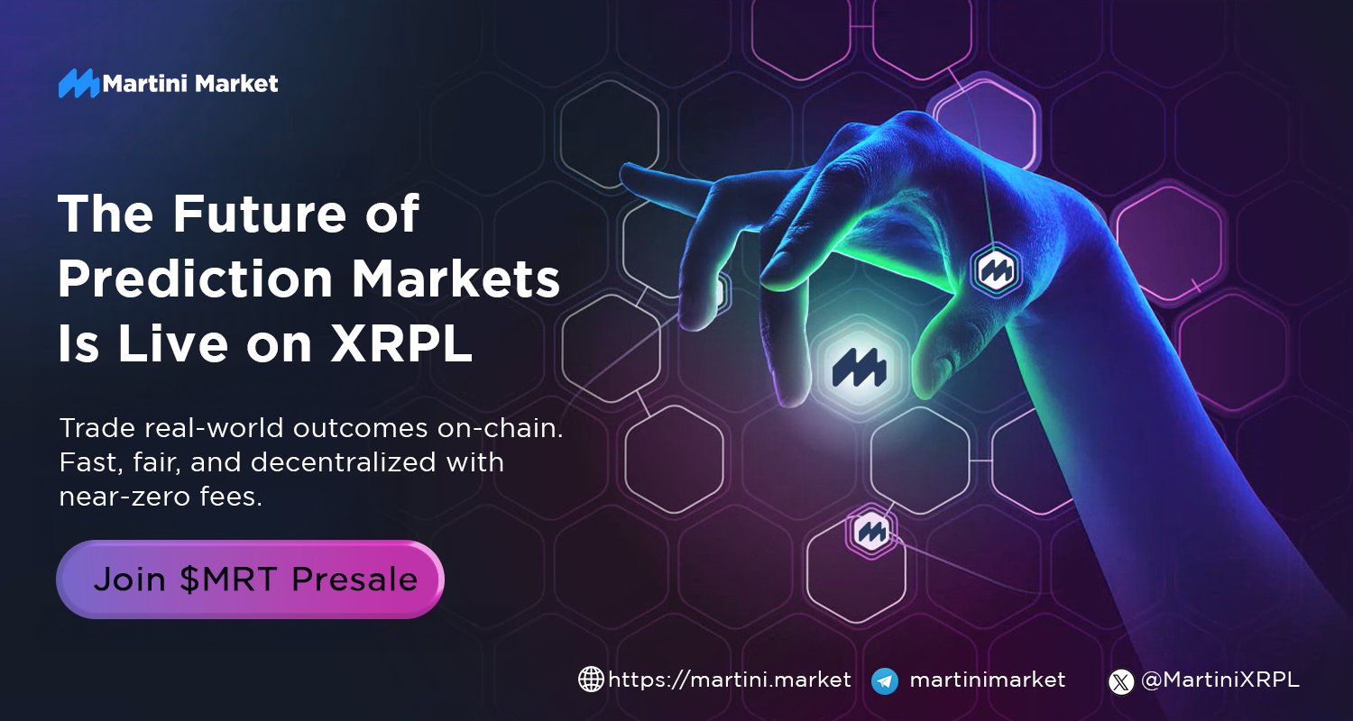 马提尼市场的$ MRT PRESALE：XRPL的新Defi Star？