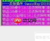 GameofEsp登录器PK加速出刀使用技巧