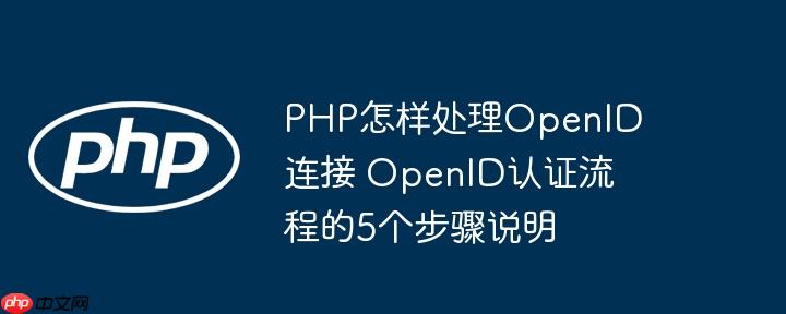 PHP怎样处理OpenID连接 OpenID认证流程的5个步骤说明