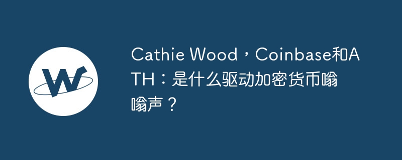 Cathie Wood，Coinbase和ATH：是什么驱动加密货币嗡嗡声？