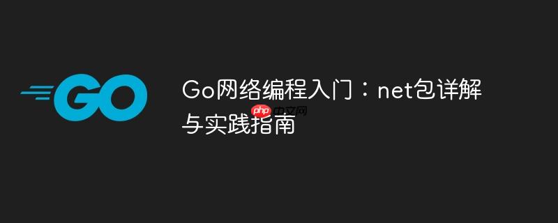 Go网络编程入门：net包详解与实践指南