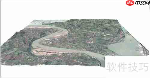 三维影像图的制作方法