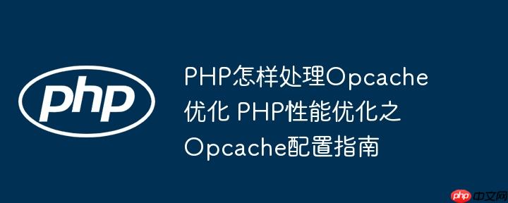 PHP怎样处理Opcache优化 PHP性能优化之Opcache配置指南