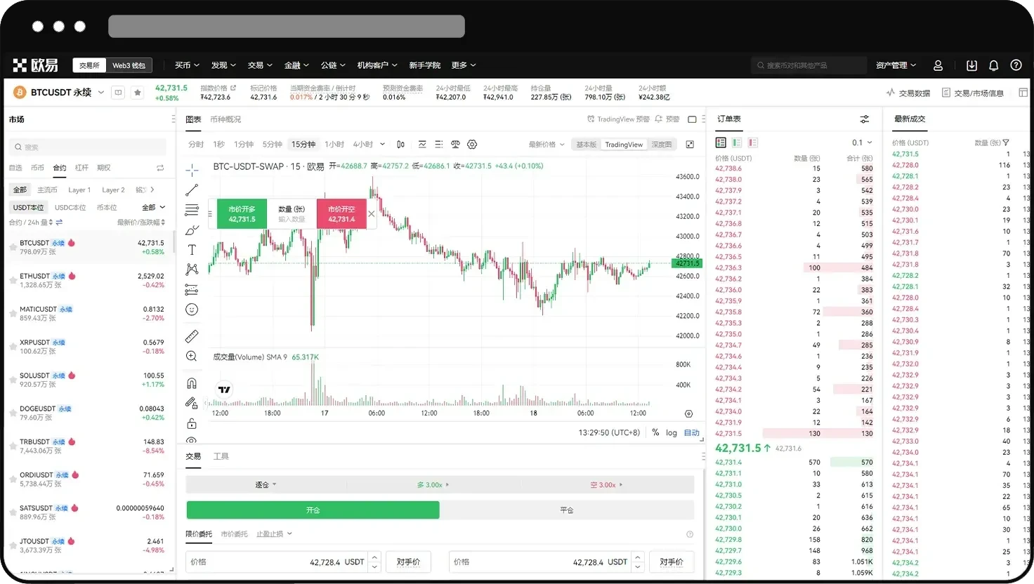 永续合约怎么玩？欧易永续合约新手操作教程（App/Web端）