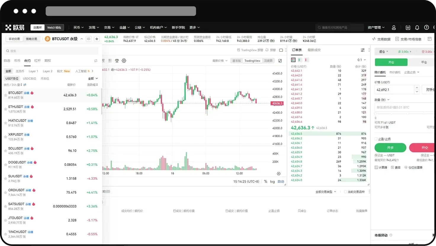 永续合约怎么玩？欧易永续合约新手操作教程（App/Web端）