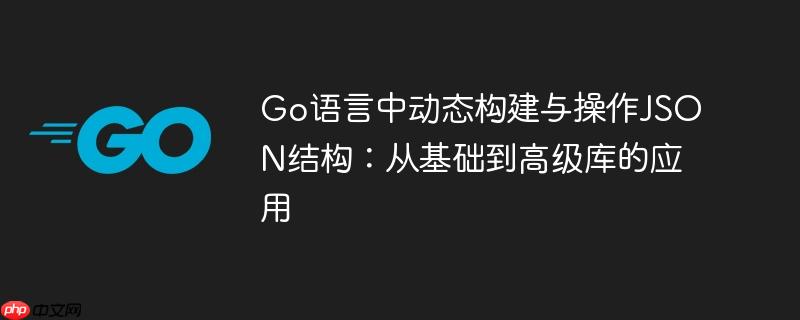 Go语言中动态构建与操作JSON结构：从基础到高级库的应用