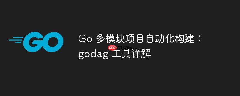 Go 多模块项目自动化构建：godag 工具详解