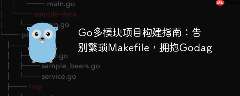 Go多模块项目构建指南：告别繁琐Makefile，拥抱Godag